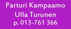 Parturi Kampaamo Ulla Turunen logo